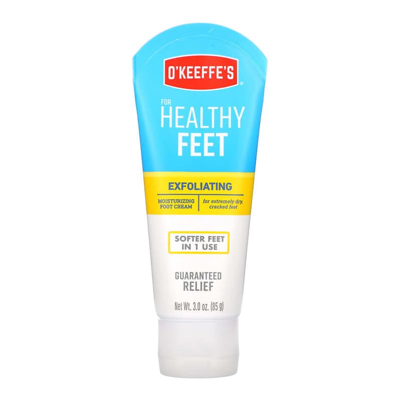 Healthy Feet, Foot Cream, Exfoliating Moisturizing