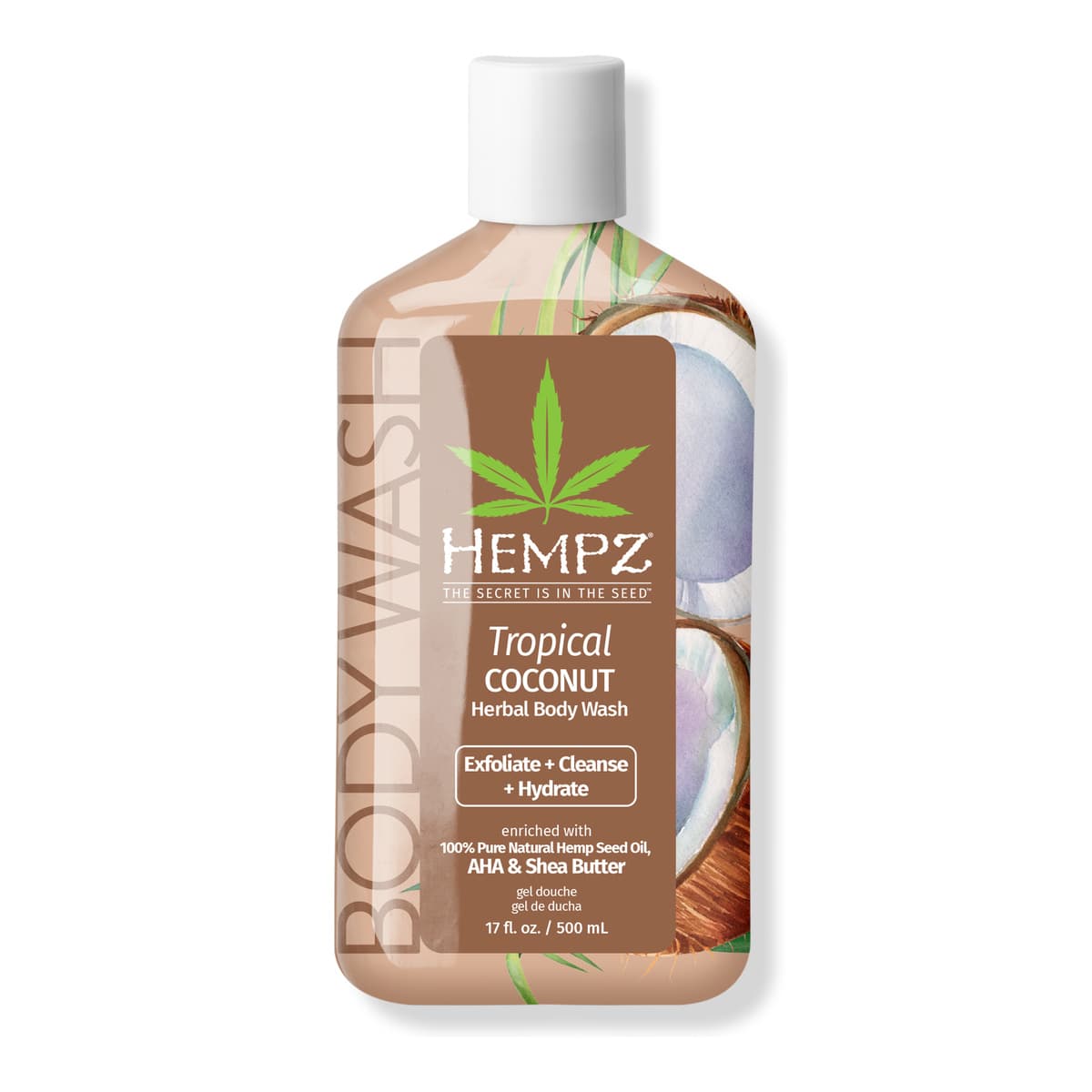Limited Edition Tropical Coconut Herbal Body Wash
