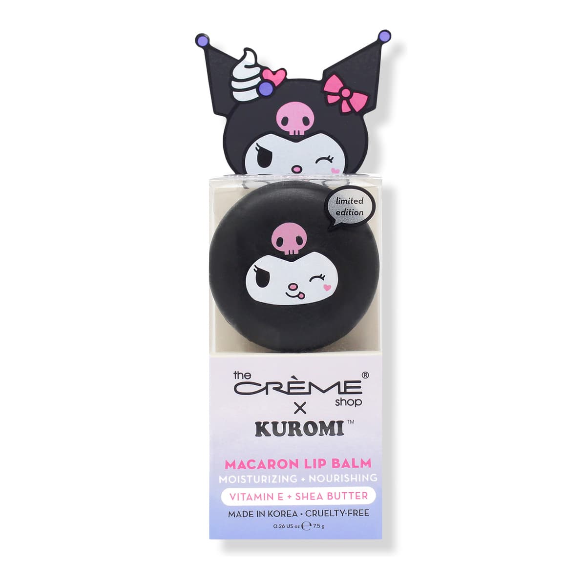 Kuromi Macaron Lip Balm