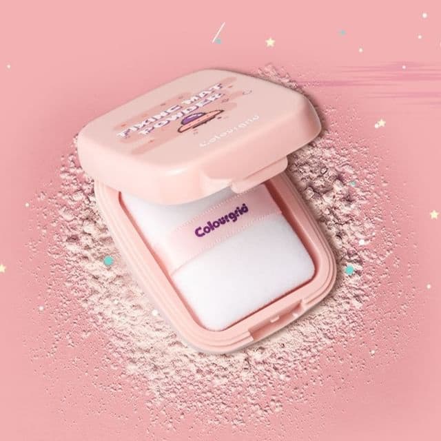 Dual Effect Highlighter & Pressed Powder, #02# Burning Love
