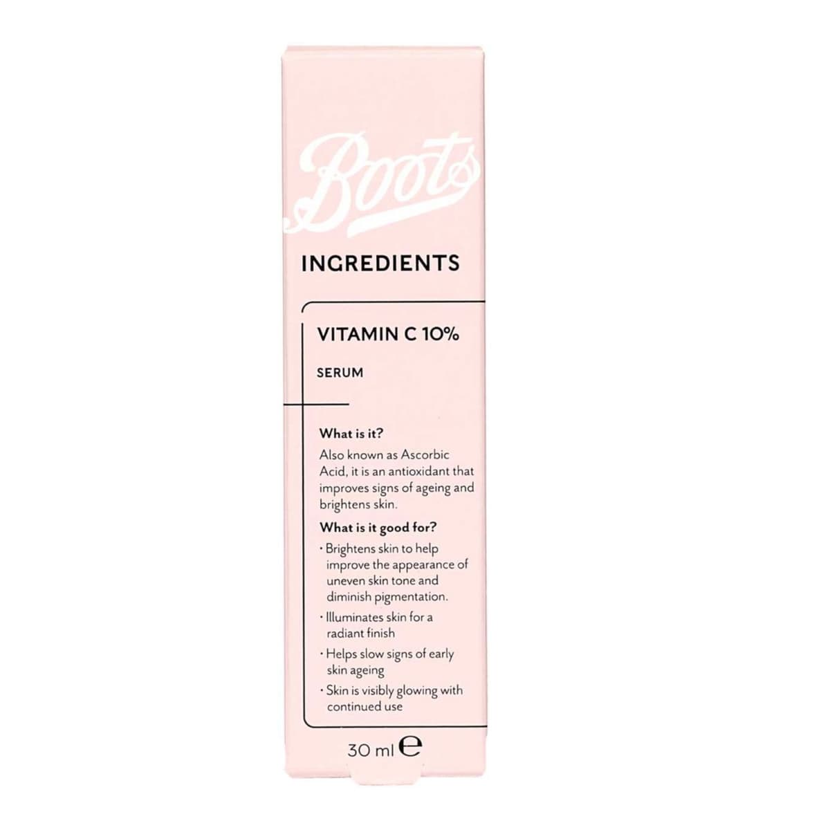 Ingredients Vitamin C Serum 10%
