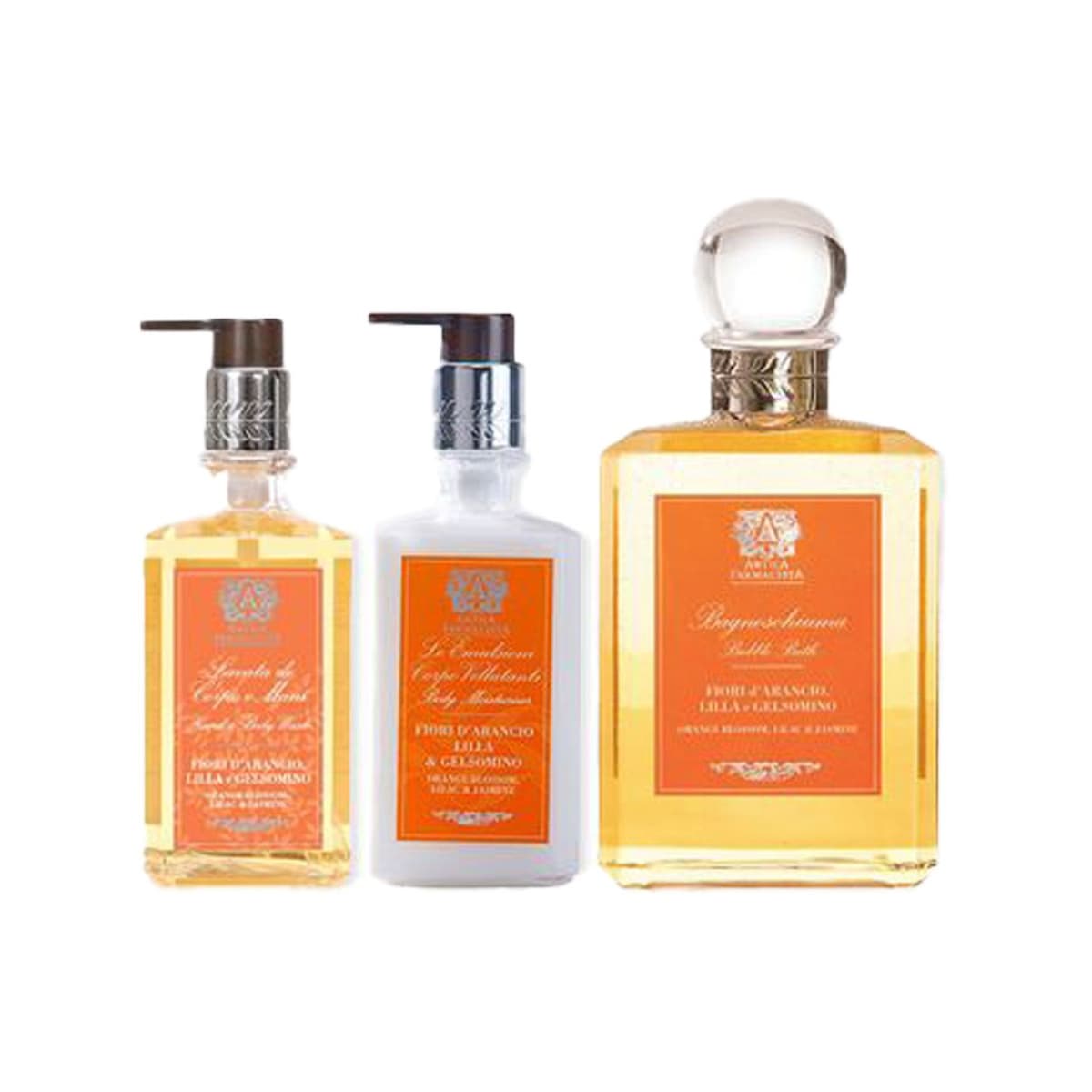 Orange Blossom, Lilac & Jasmine Body Set