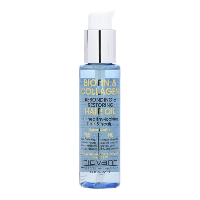 Biotin & Collagen Hair Oil, Rebonding & Restoring