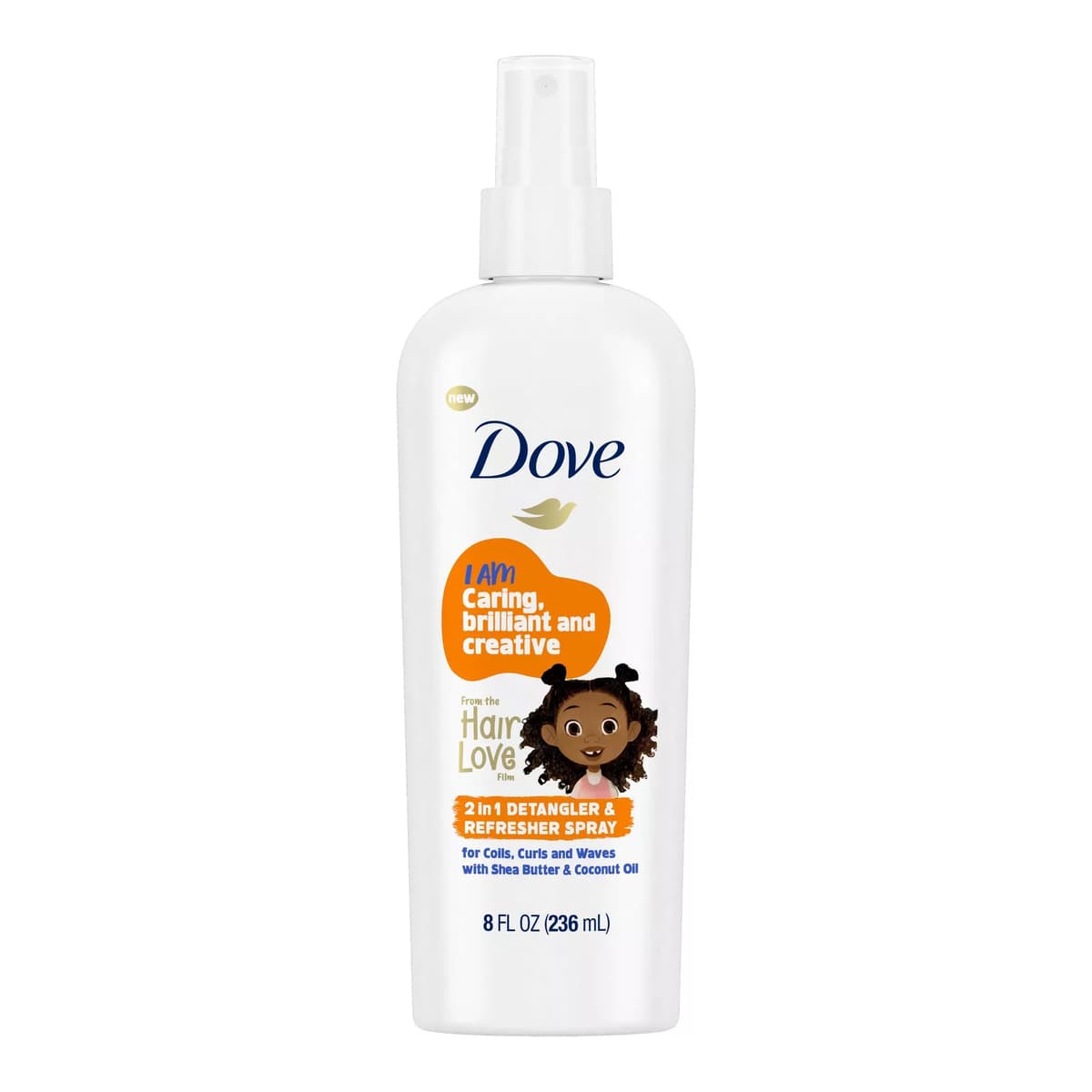 Kids' 2-in-1 Detangler & Refresher Spray for Coils, Curls & Waves