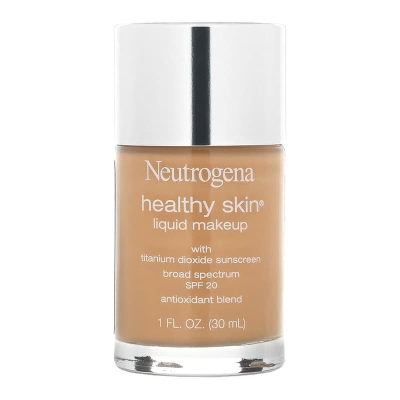 Healthy Skin, Liquid Makeup, SPF 20, Natural Beige 60