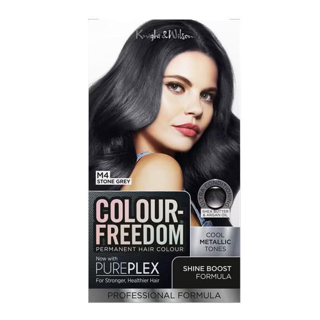 Colour Freedom Permanent Hair Colour. M4 Stone Grey.