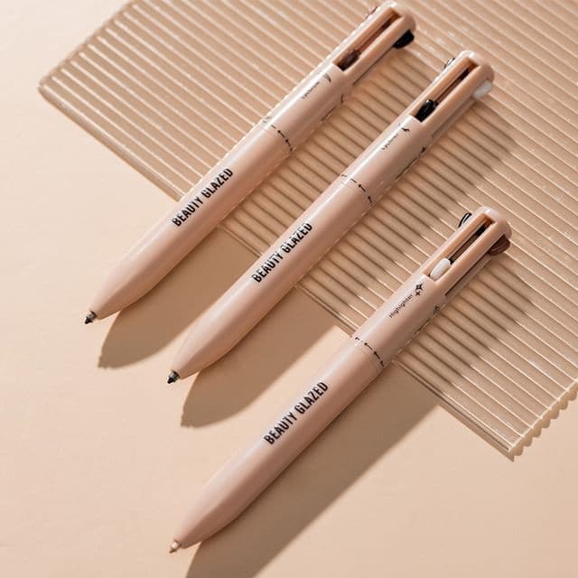4 in 1 Makeup Pen (Highlighter / Eyeliner / Eyebrow / Lip Liner), #102
