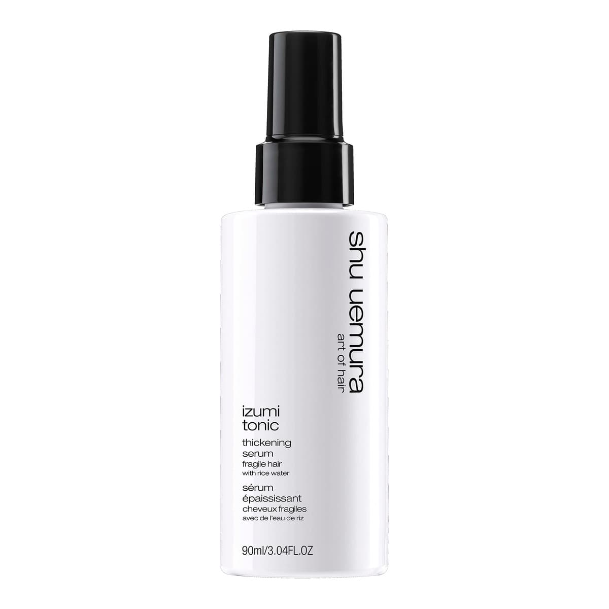 Shu Uemura Izumi Tonic Length Thickening Hair Serum with Rice Water for Fragile Hair