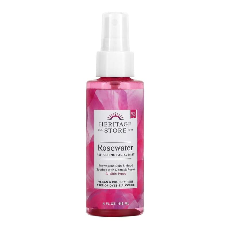 Rosewater, Refreshing Facial Mist