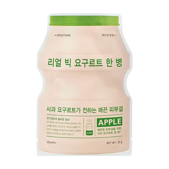 Real Big Yogurt One-Bottle, Apple