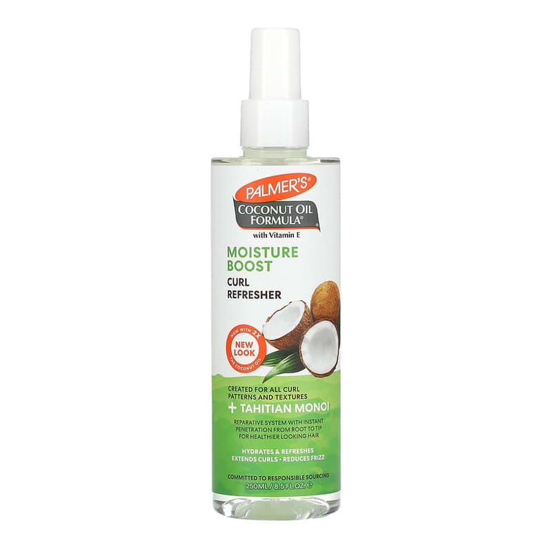 Coconut Oil Formula with Vitamin E, Moisture Boost, Curl Refresher