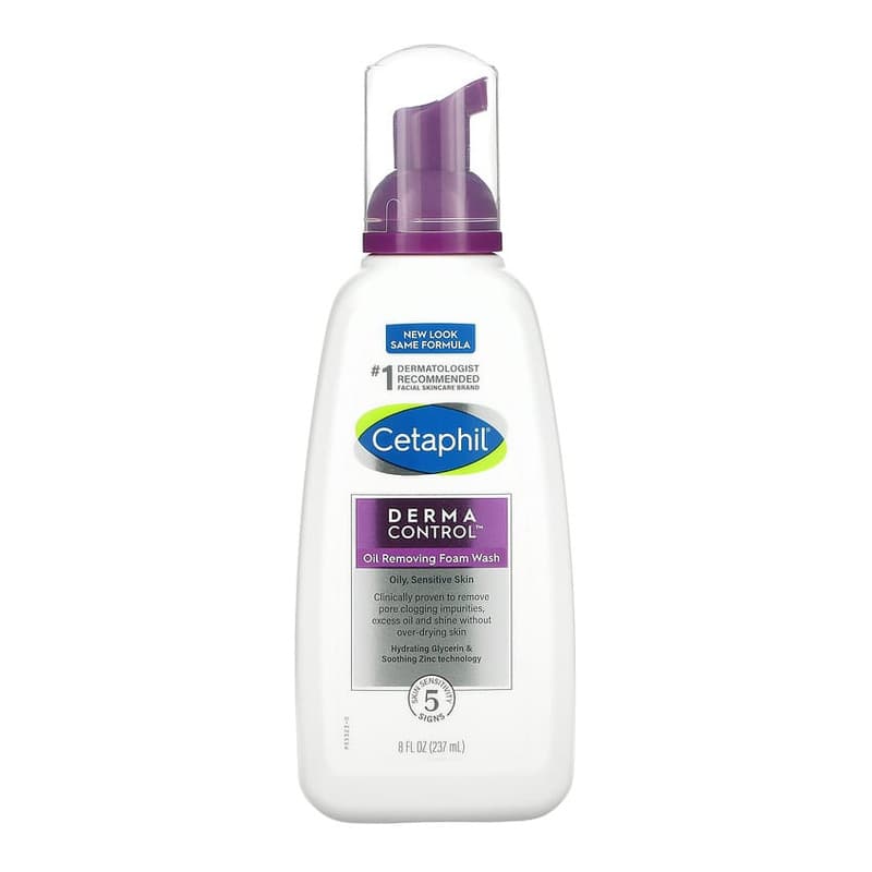Derma Control, Oil Removing Foam Wash