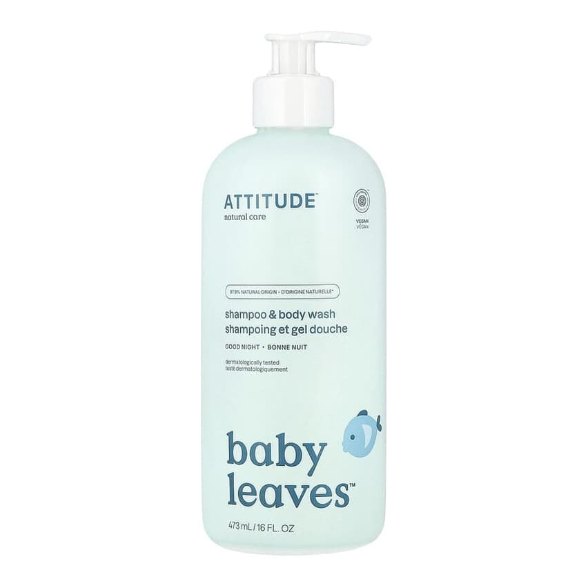 Baby Leaves™, Shampoo & Body Wash, Good Night