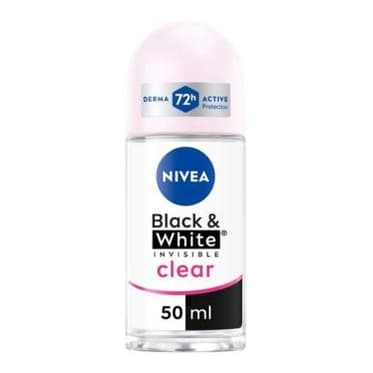 Anti-Perspirant Deodorant Roll-On, Black & White Original, 72h