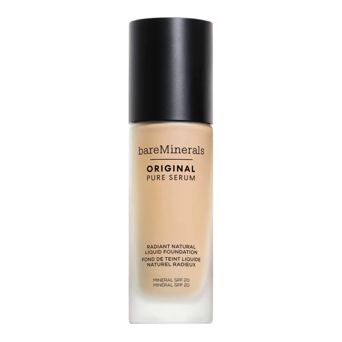 ORIGINAL Pure Serum Radiant Natural Liquid Foundation Mineral SPF 20, Fair Warm 1