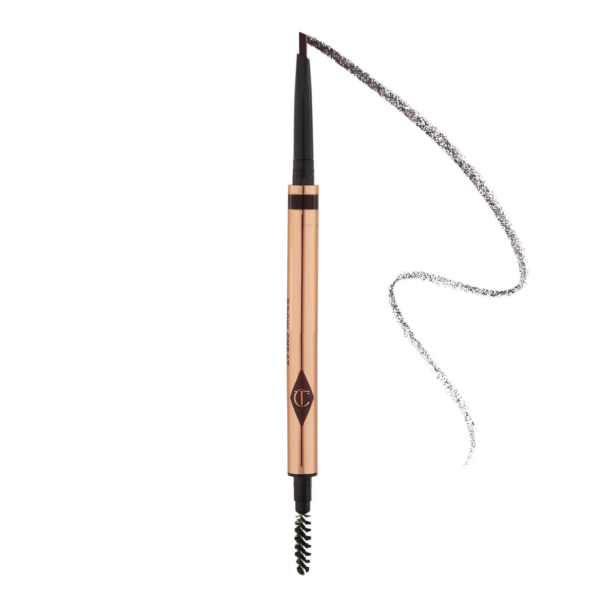 Brow Cheat Refillable Hair-Like Eyebrow Pencil, Dark Brown