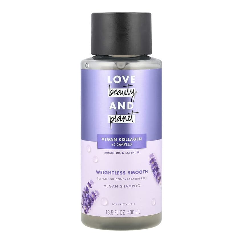 Vegan Shampoo, For Frizzy Hair, Argan Oil & Lavender