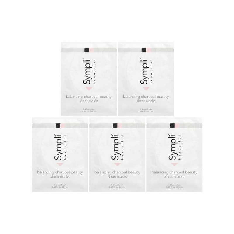 Balancing Charcoal Beauty Sheet Masks