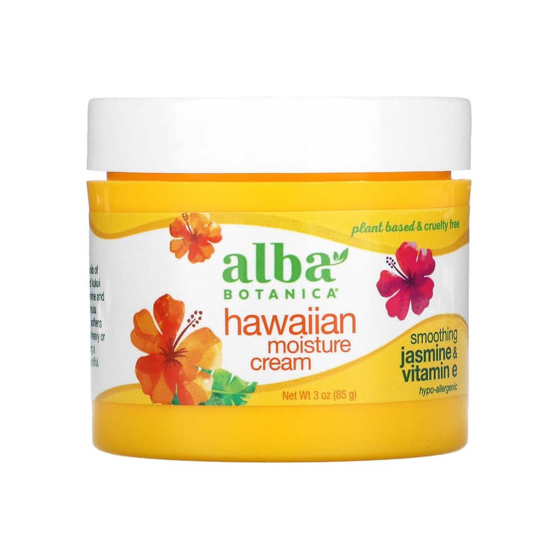Hawaiian Moisture Cream, Jasmine & Vitamin E