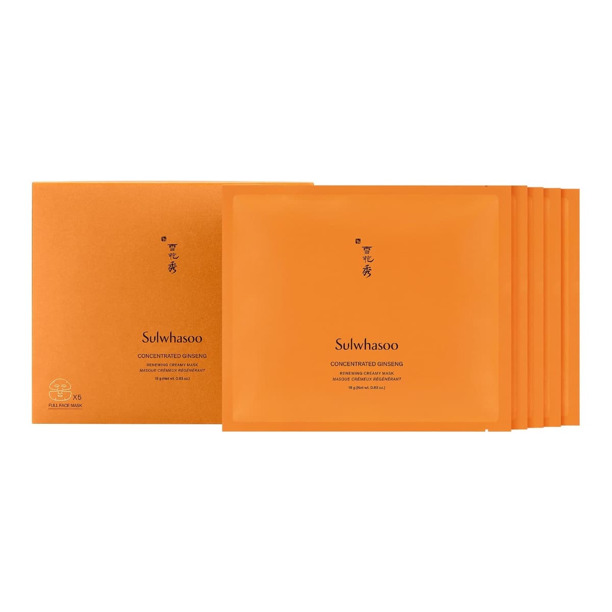 Concentrated Ginseng Renewing Sheet Masks