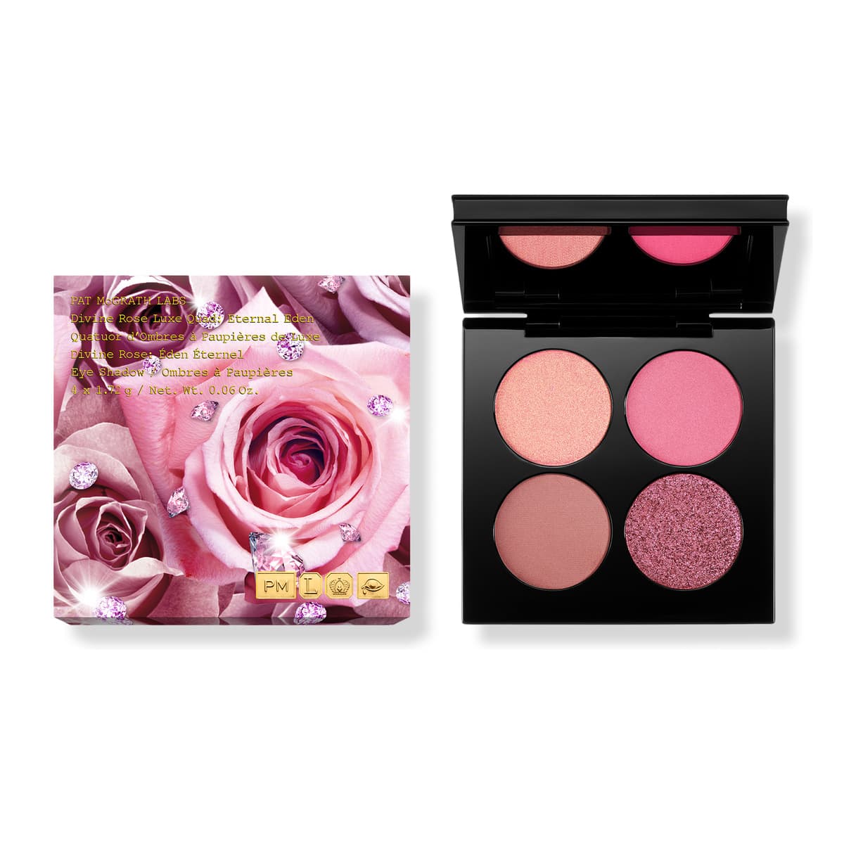 Divine Rose Luxe Quad: Eternal Eden