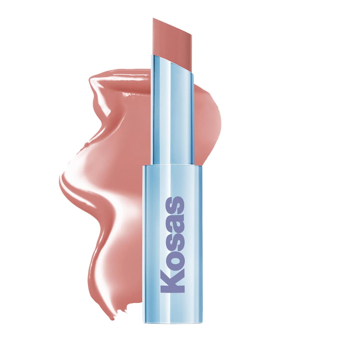 Wet Stick Moisturizing Shiny Sheer Lipstick with Ceramides, Hot Beach