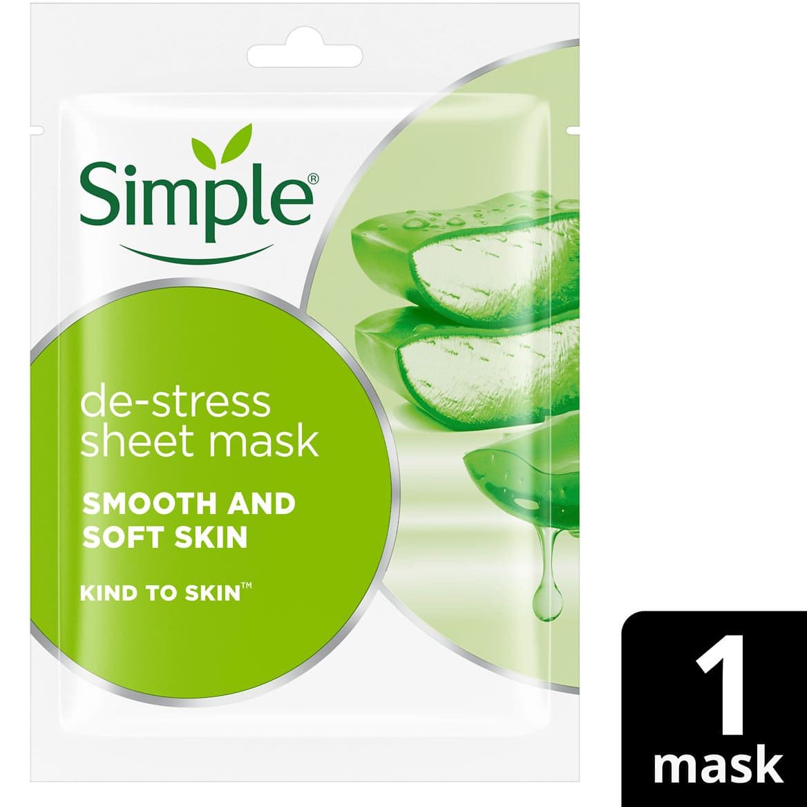 Kind To Skin Sheet Mask De-Stress 1 pc