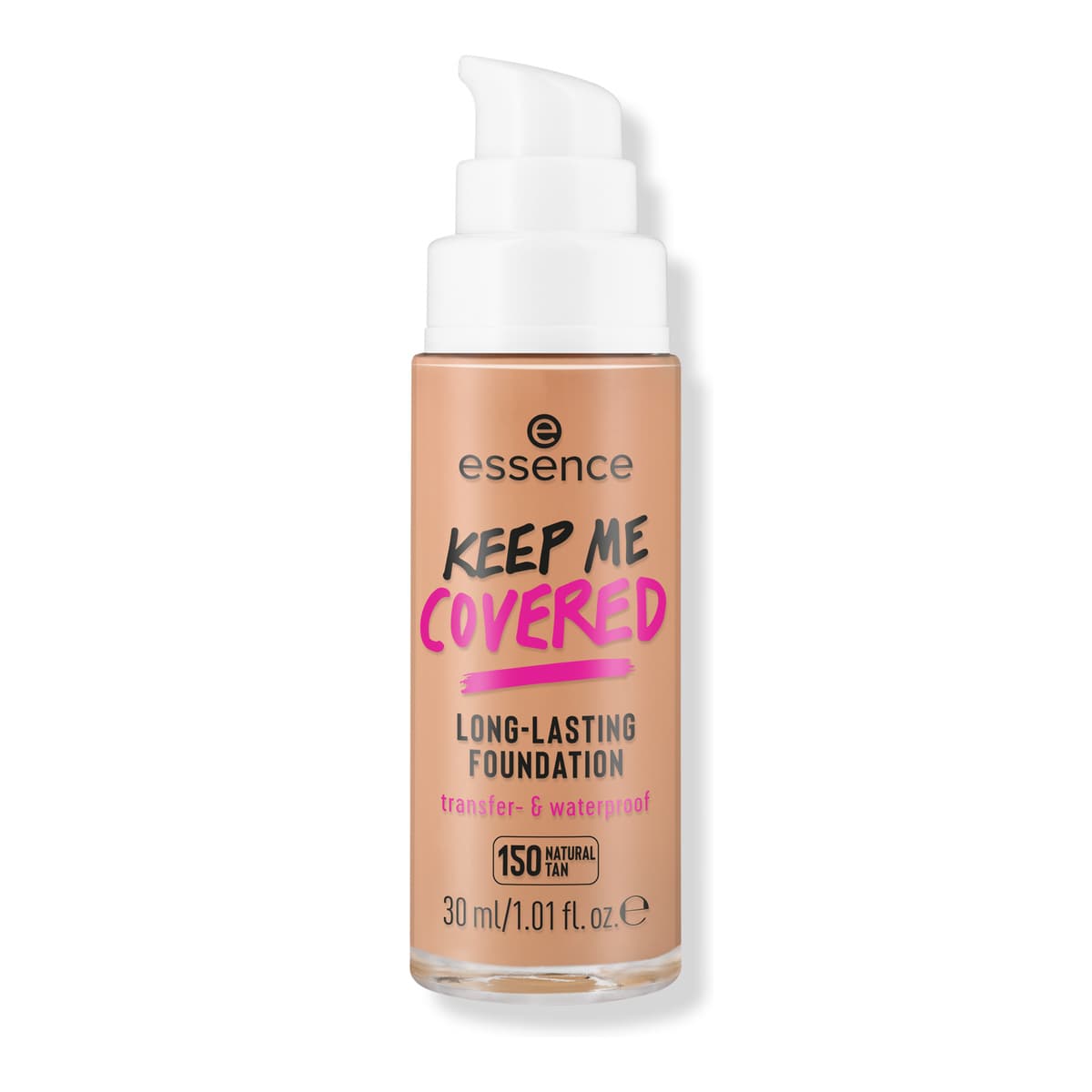 Keep Me Covered Long-Lasting Foundation, Natural Tan