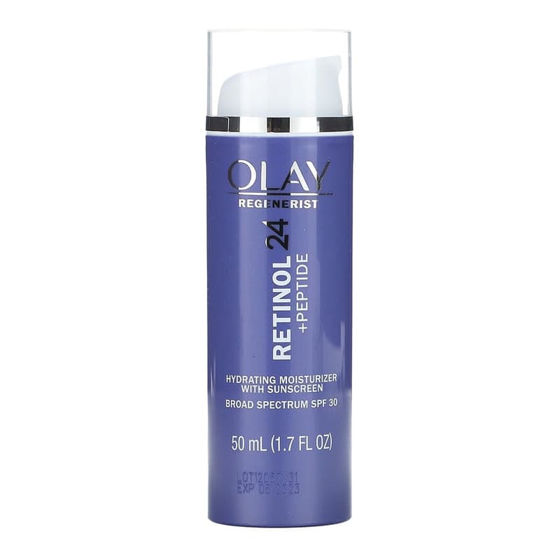 Regenerist, Retinol 24 + Peptide, Hydrating Moisturizer with Sunscreen, SPF 30
