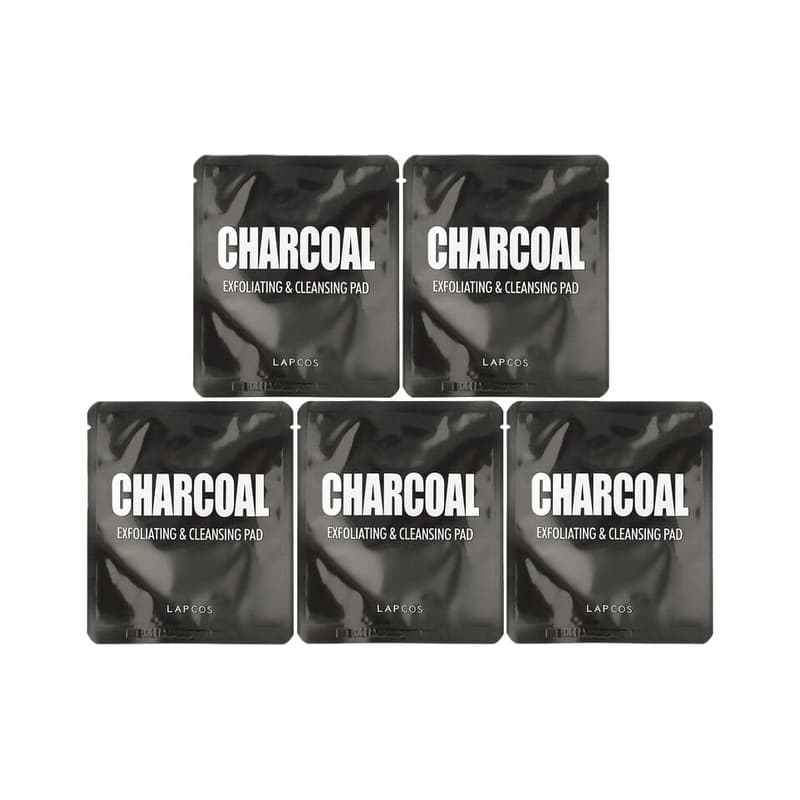 Charcoal, Exfoliating & Cleansing Pad
