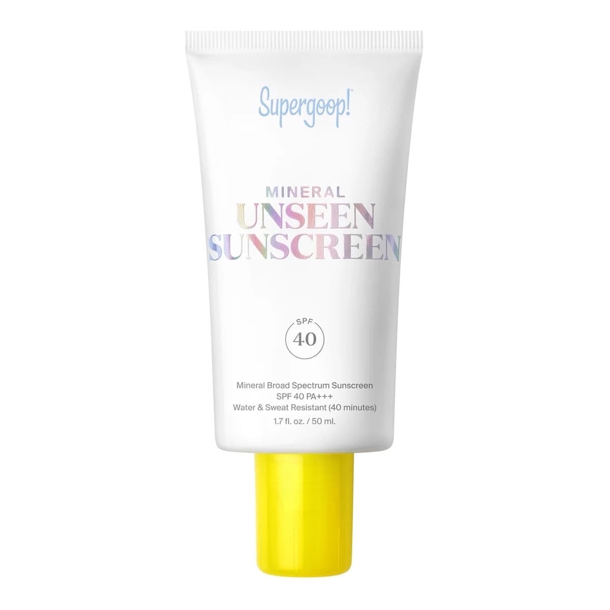 Unseen Sunscreen Mineral SPF 40