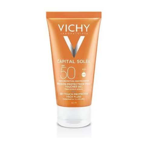 Capital Soleil Dry Touch Matt Face Fluid Spf50