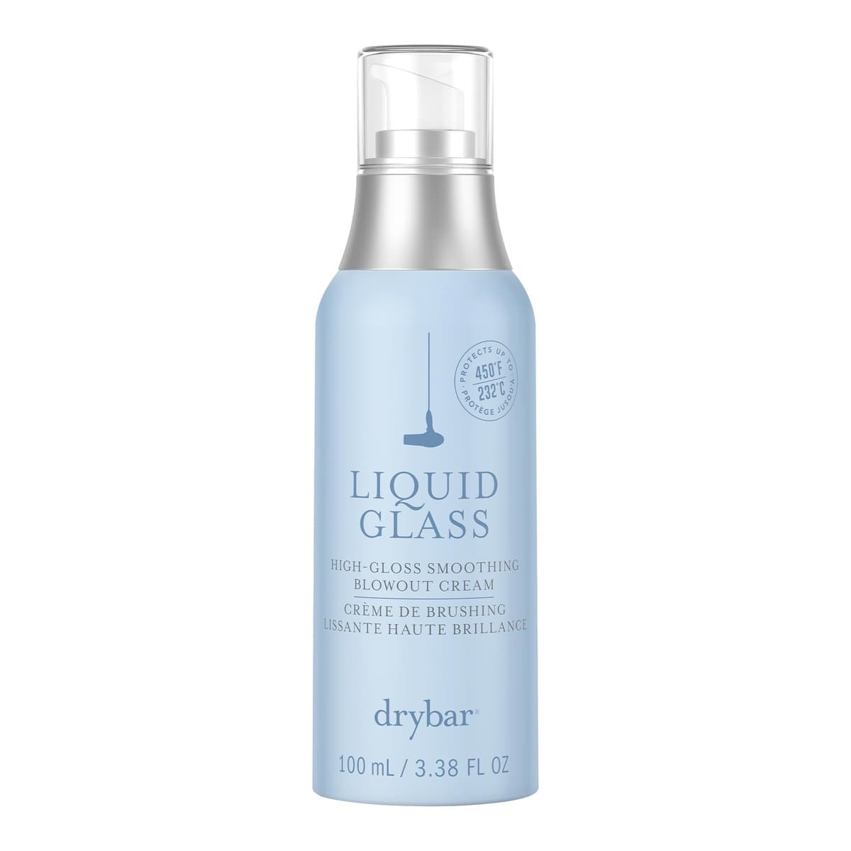 Liquid Glass Smoothing Blowout Hair Cream