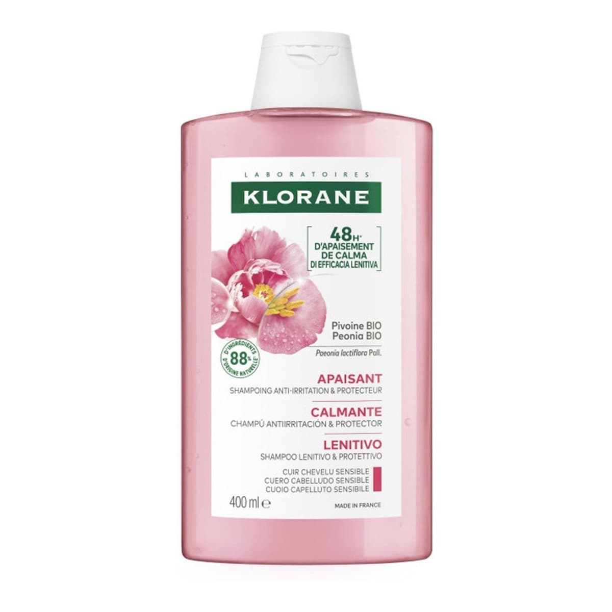 Soothing & Anti-Irritating Shampoo with Peony