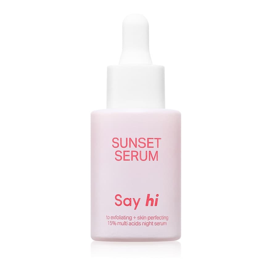 Sunset Night Serum with AHAs