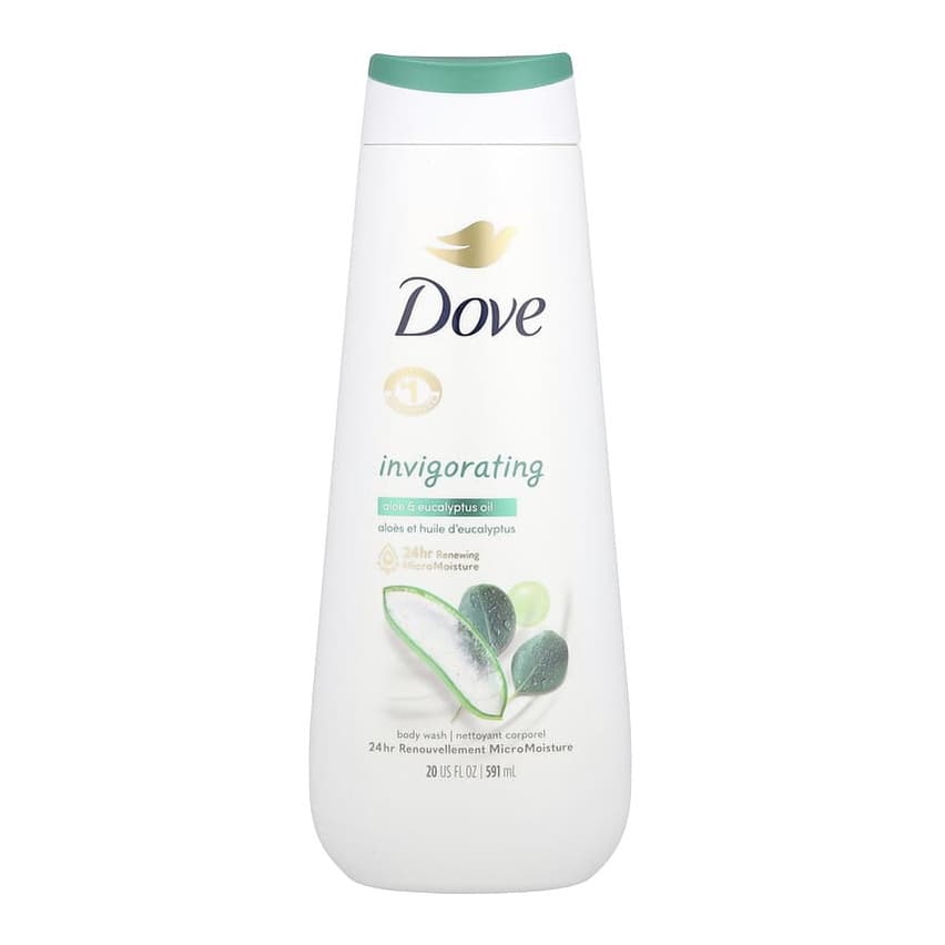Invigorating Body Wash, Aloe & Eucalyptus Oil
