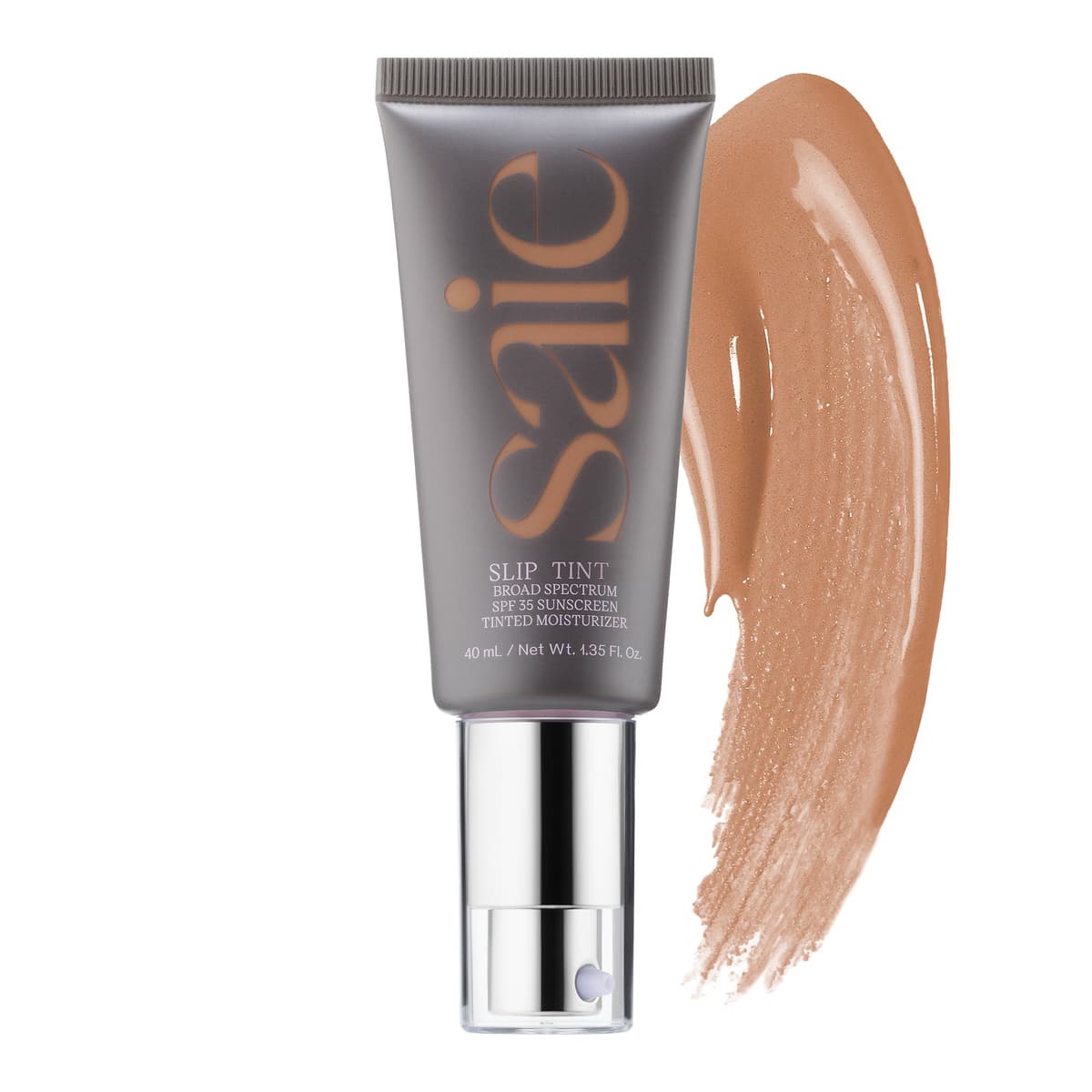 Slip Tint – Lightweight Tinted Moisturizer with Mineral Zinc SPF 35 and Hyaluronic Acid, Five
