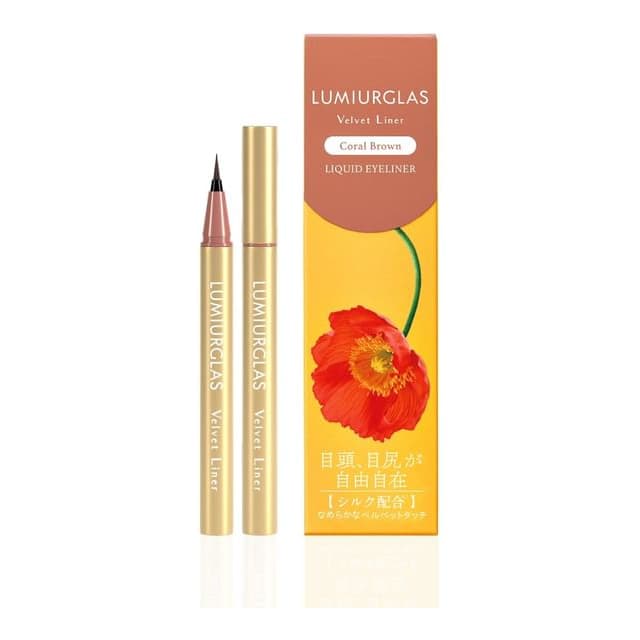 Velvet Liner Liquid Eyeliner, #04 Coral Brown