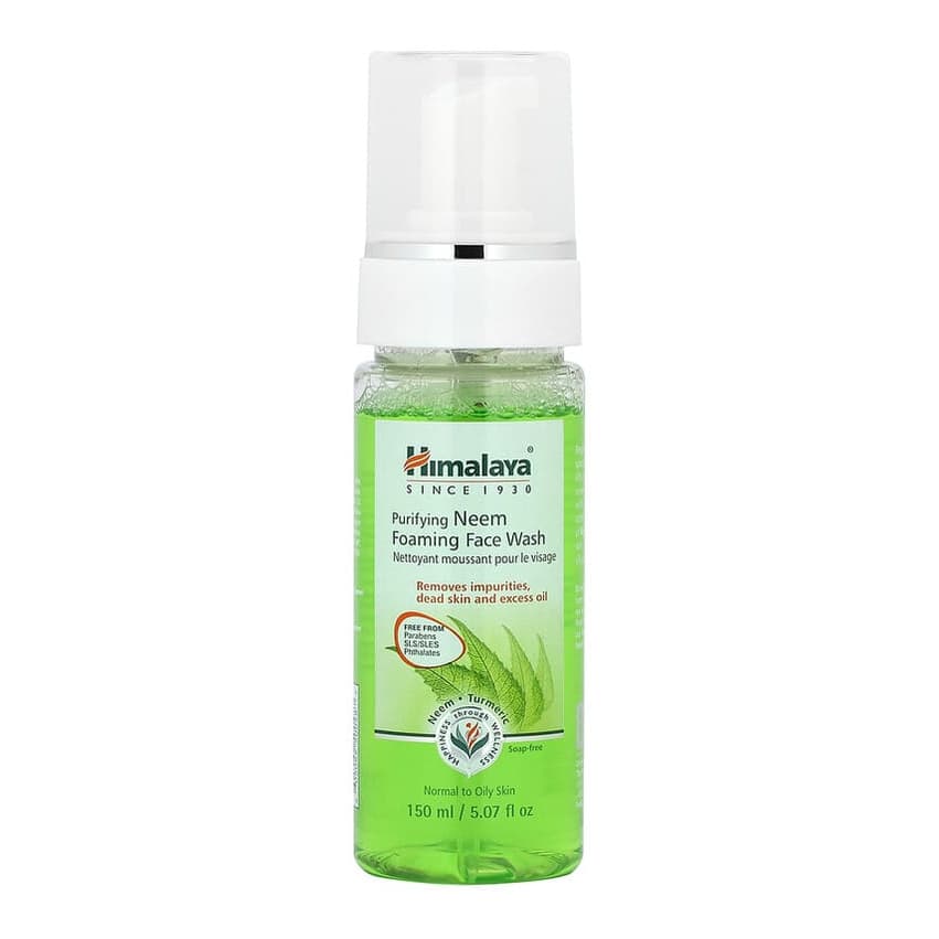 Purifying Neem Foaming Face Wash, Normal to Oily Skin
