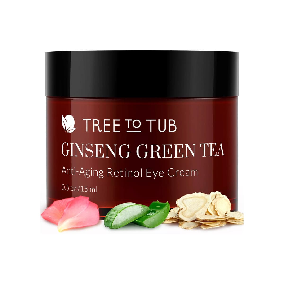 Retinol Under Eye Cream for Dark Circles, Wrinkles, Bags Under Eyes - Sensitive Skin Eye Moisturizer for Women & Men w/ Hyaluronic Acid