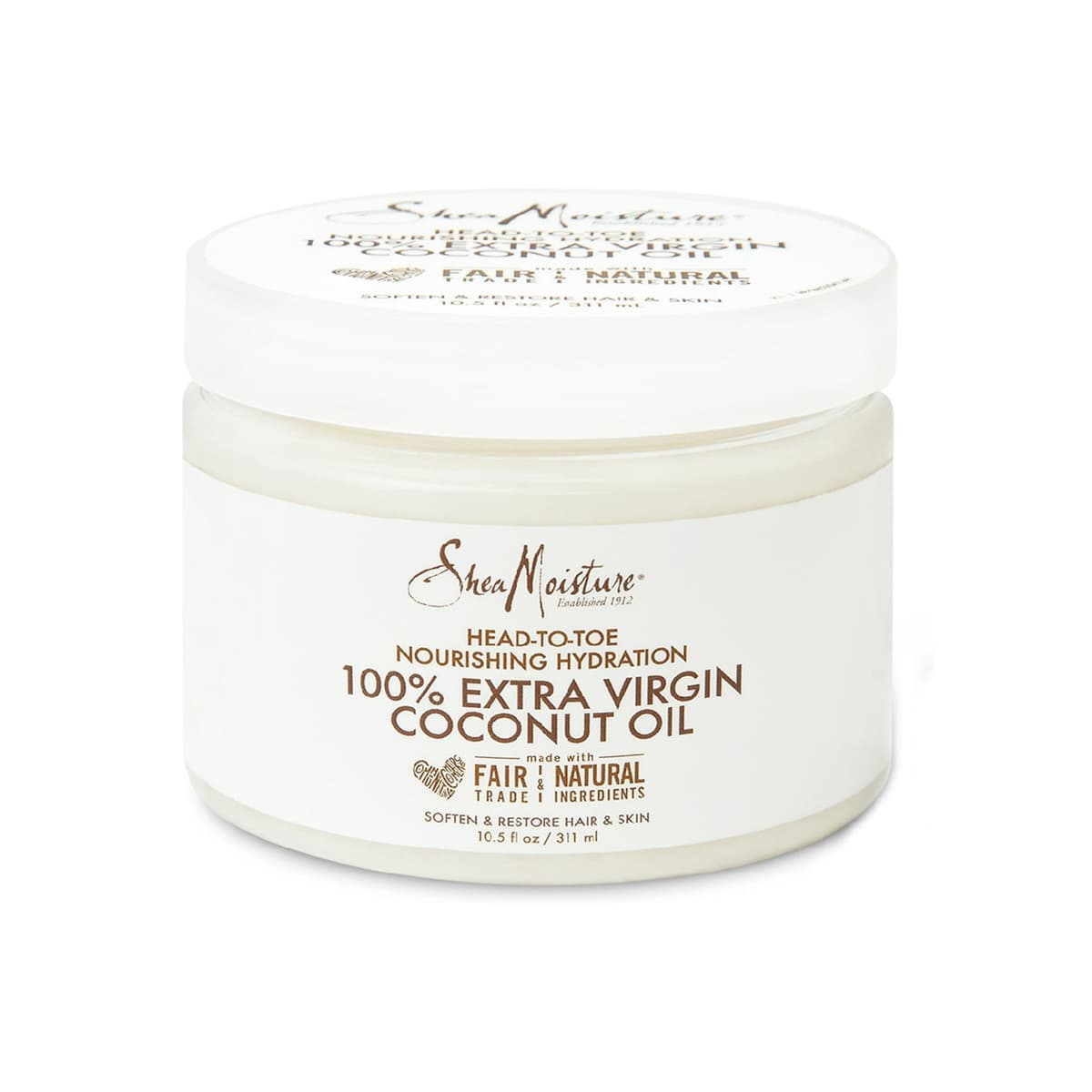 Head-to-Toe Nourishing Hydration, 100% Virgin Coconut Oil