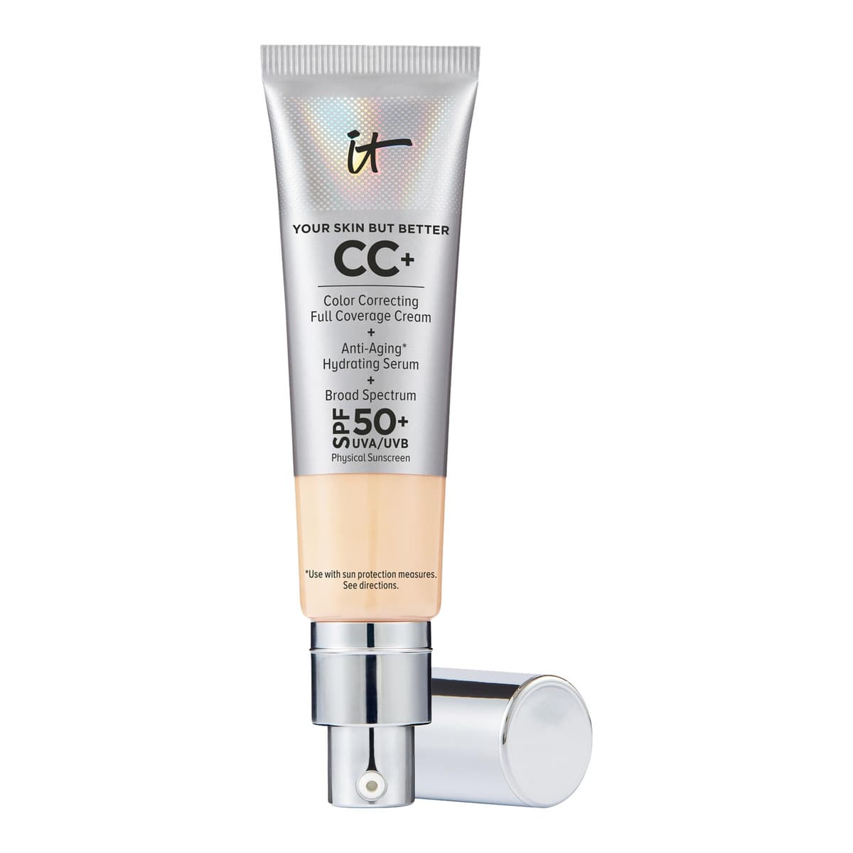 CC+ Cream Full Coverage Color Correcting Foundation with SPF 50+, Light