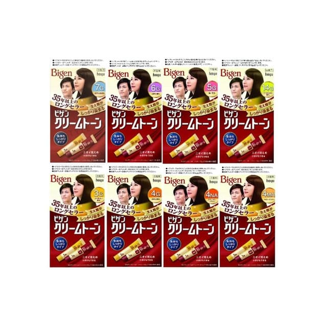 Bigen Cream Tone Hair Color, 5MA Deep Maron Brown