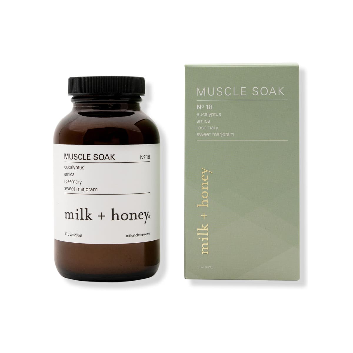 Eucalyptus, Arnica, Rosemary, Sweet Marjoram Sore Muscle Soak No.18