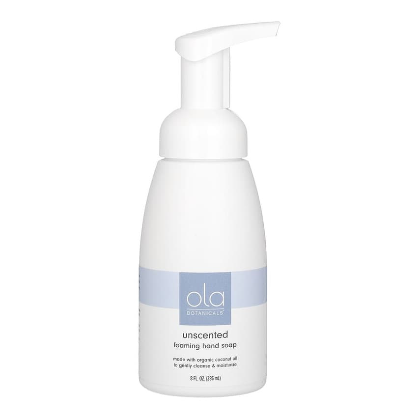 Ola Botanicals, Foaming Hand Soap, Unscented