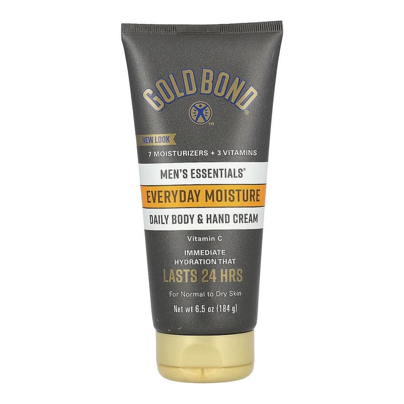 Men's Essentials, Daily Body & Hand Cream, Normal To Dry Skin