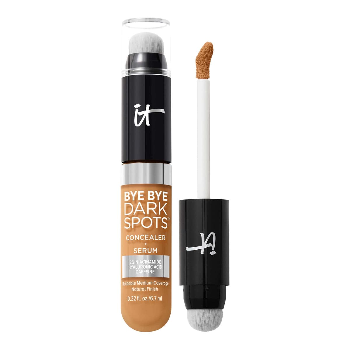 Bye Bye Dark Spots Concealer + Serum with Niacinamide & Hyaluronic Acid, Tan Neutral 42