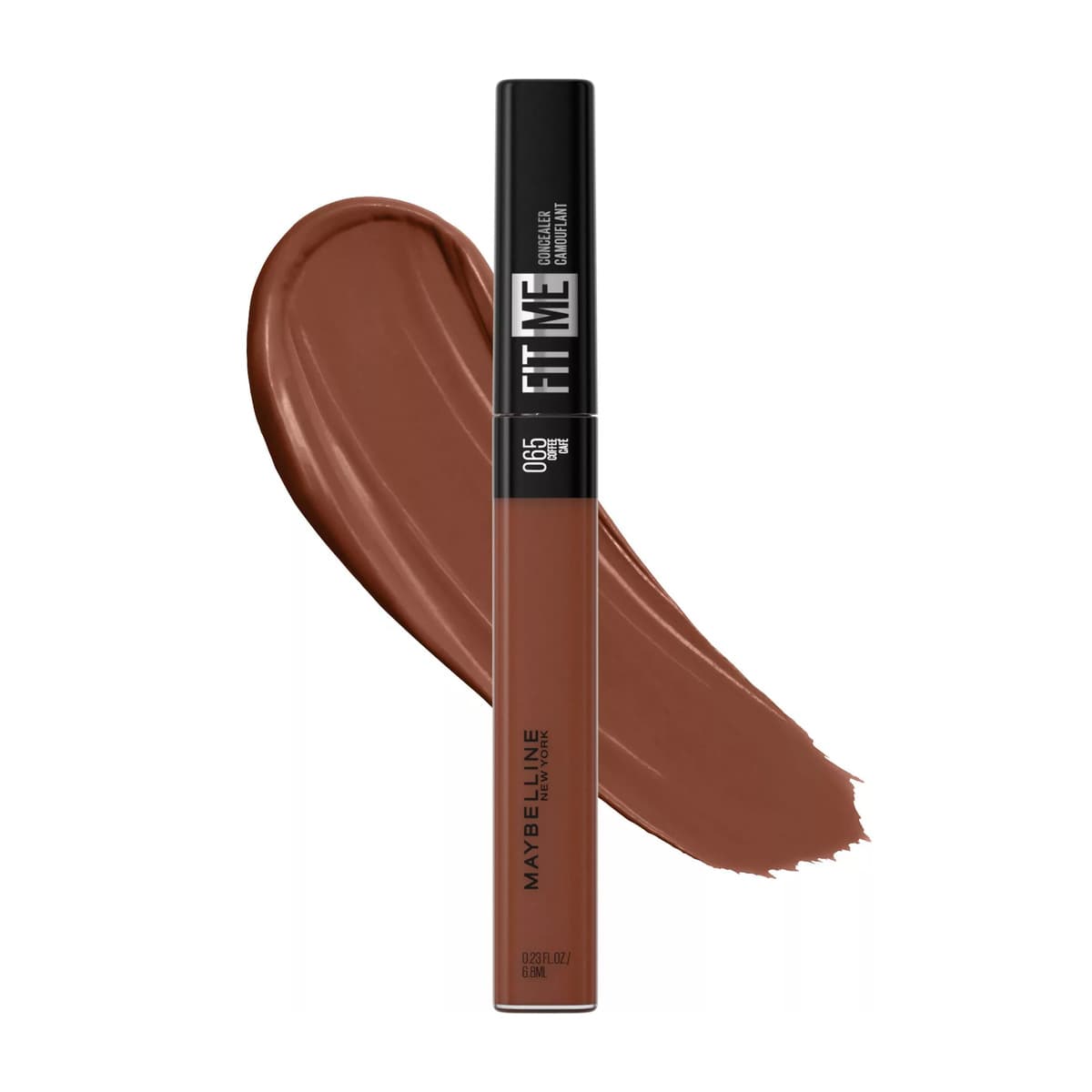 Fit Me Liquid Oil-Free, Fragrance-Free, Dermatologist Tested Concealer, #65 Coffee