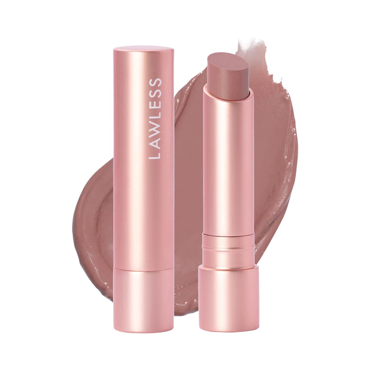 Forget the Filler Lip-Plumping Line-Smoothing Tinted Lip Balm, Whisper