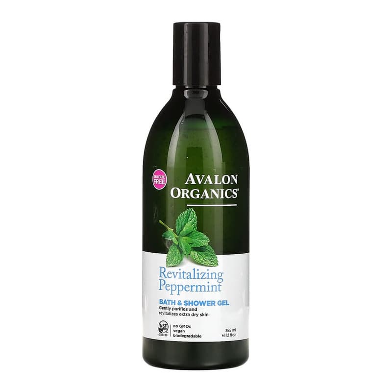 Bath & Shower Gel, Revitalizing Peppermint
